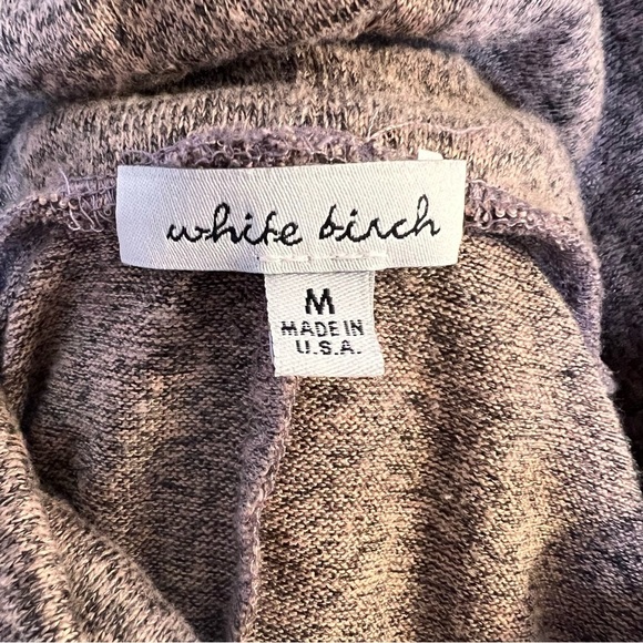 White Birch Cowl Neck Sweater Sz.Med - Picture 3 of 6